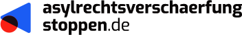 asylrechtsverschaerfung-stoppen.de logo